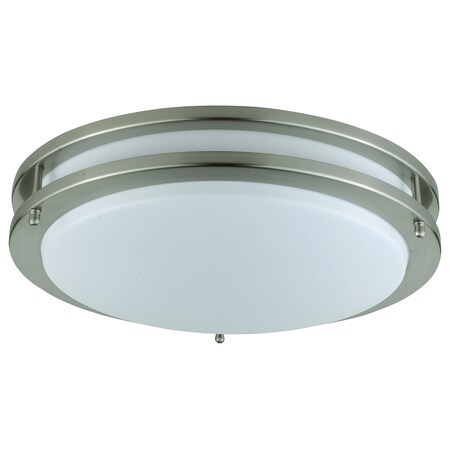 3.75In. Height Ceiling Fixture In Brushed Steel